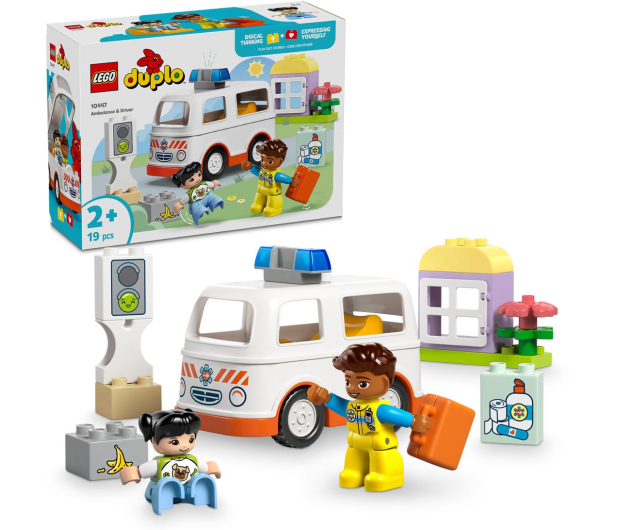 LEGO DUPLO 10447 Karetka z kierowcą - 1283653 - zdjęcie 2